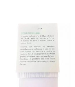 Retro Segnalibro Eko Bookmark in Carta Riciclata Con Semi Versione Standard