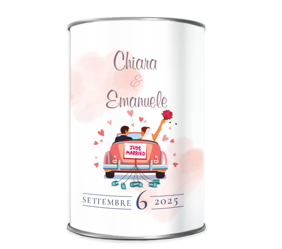 Bomboniere Microgiardini, Bomboniere Fiori in lattina Personalizzabili