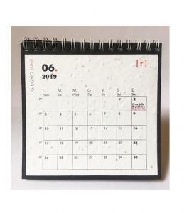 Calendario in Carta Piantabile per Rastelli mese di Giugno