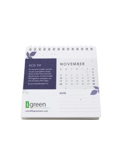 Calendario con fogli iGreen novembre