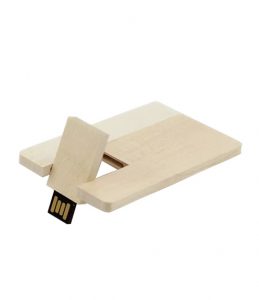 Usb Card Legno Naturale