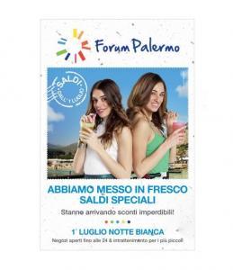 Cartolina Piantabile per Progetto Forum Palermo