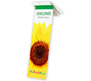 Segnalibro Eko Bookmark in Carta Riciclata Con Semi di Girasole Versione Standard