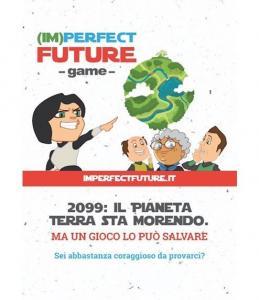 Fronte Inviti & Volantini in Carta Piantabile per Imperfect Future