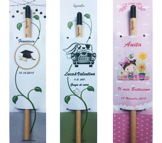 matite da piantare Scatola di matite Sprout Love Edition Set da regalo con un cuore- frasi tenere semi da fiori e piante aromatiche incluse in legno organico e naturale Pacchetto da 5 