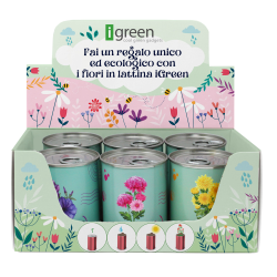 Fiori in Lattina iGreen - Display da Banco - 6-Fiori-in-Lattina-iGreen