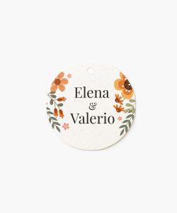 D.Etichetta Matrimonio-51x51mm-tonda