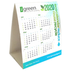 Calendario da Tavolo Piantabile per iGreen anno 2020