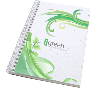 Block Notes con Anelli e Copertina Piantabile per iGreen Gadgets