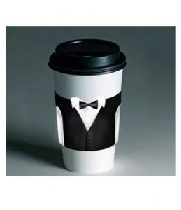 Paper Hot Cup in Carta Piantabile con Gilet e Cravatta