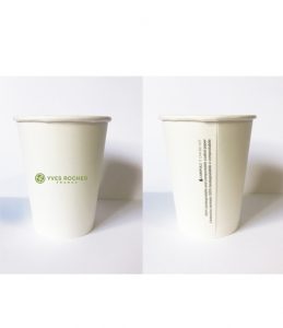 Bicchieri Biodegradabili e Compostabili con Personalizzazione per Yves Rocher