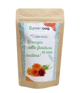 iGreen Bag La Busta biodegradabile con Semi di Calendula