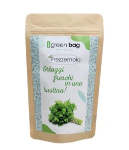 iGreen Bag La Busta biodegradabile con Semi di Prezzemolo
