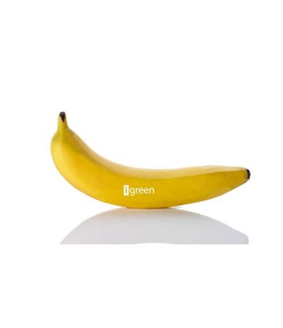 Banana con Logo Edibile