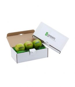 Frutta con Logo Edibile & Pack da tre mele Granny Smith