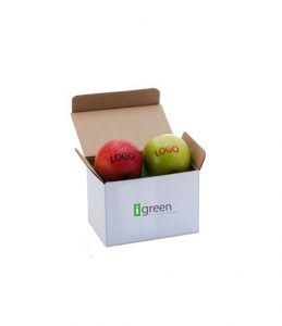 Frutta con Logo Edibile & Pack da due mele