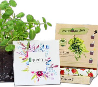 Instant Garden Giardini Tascabili Esempi di Packaging