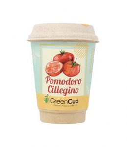 iGreen Cup Tazza da Caffè Bio con Fiori & Piante Seme Lavanda