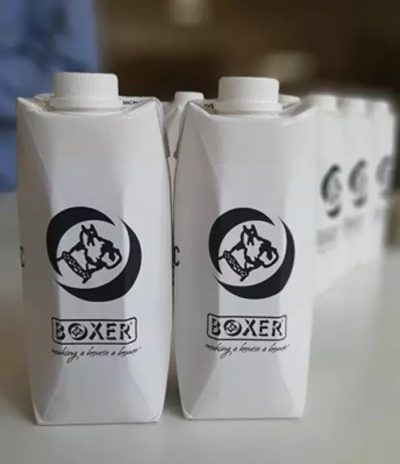 Acqua in Brick Ecosostenibile per Boxer