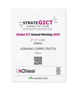 Badge Carta Piantabile Strategict