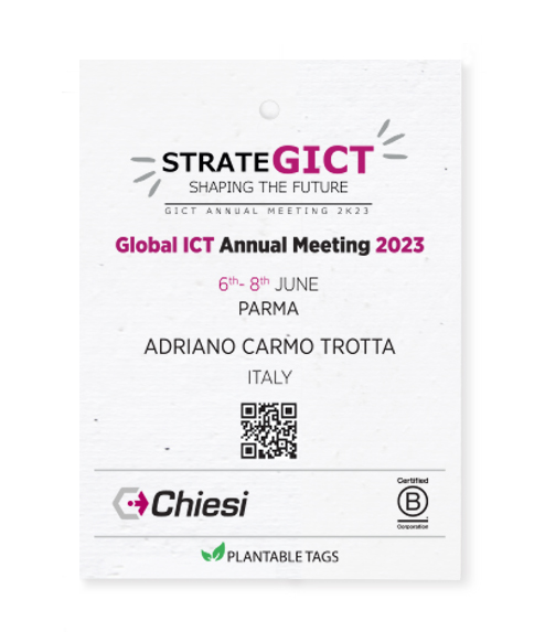 Badge Carta Piantabile Strategict