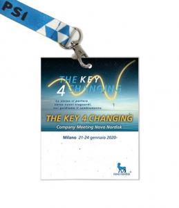 Render Badge in Carta Piantabile per The Key 4 Changing