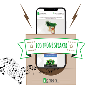 Eco Phone Speaker Amplificatore naturale per Smartphone