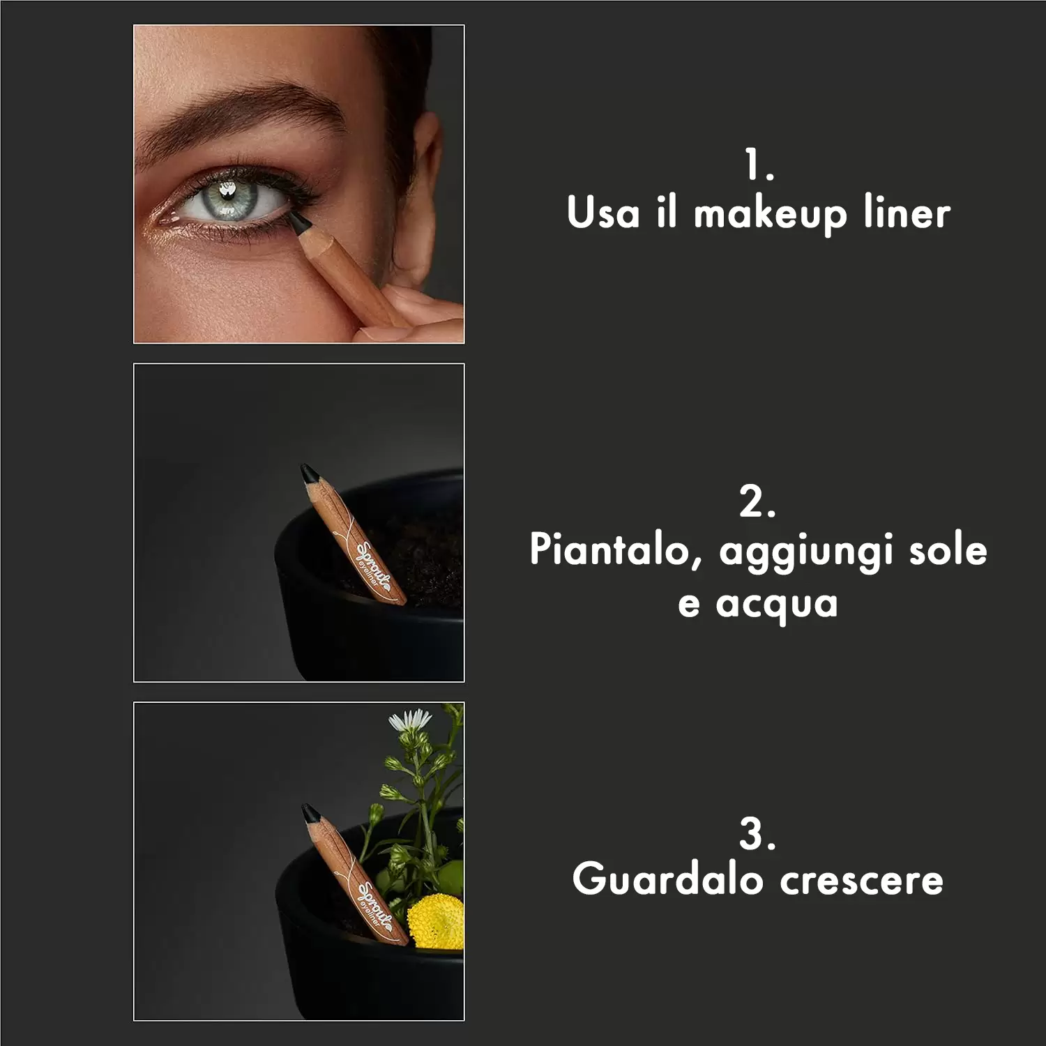 Eyeliner Sprout istruzioni