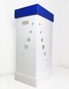 Eco Light Contenitori Raccolta Differenziata per Uffici & Scuole Mono Raccolta Blu
