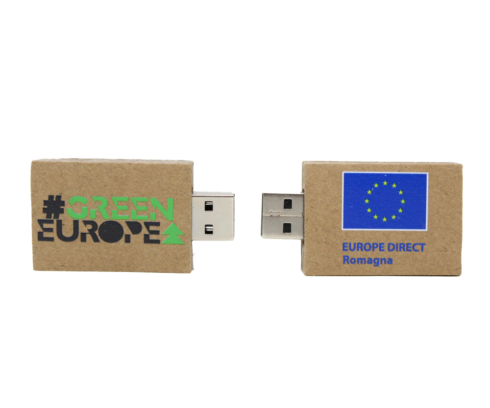 USB Cartoncino Riciclato per Green Europe