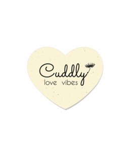 Formina Cuore in Carta Piantabile per Cuddly