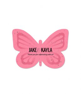 Formina Foglia in Carta Piantabile per Jake & Kayla