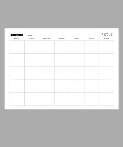 Planner Mensile in Stone Paper