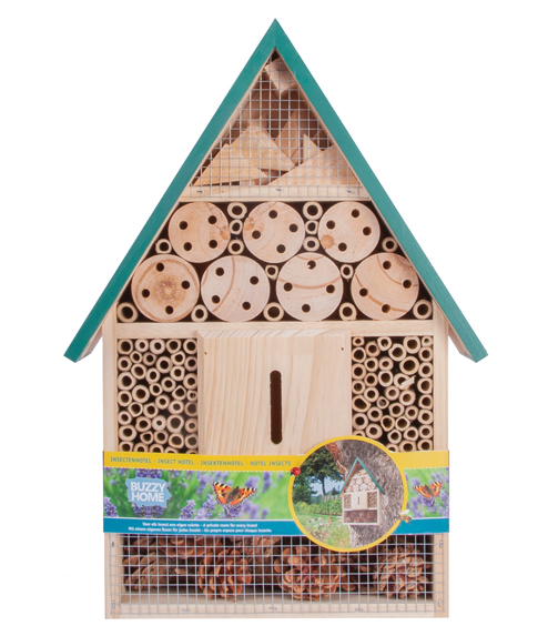 Bee Hotel in Legno - casetta grande fronte