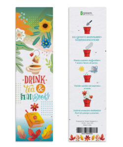 Segnalibro Piantabile Drink Tea Rendering