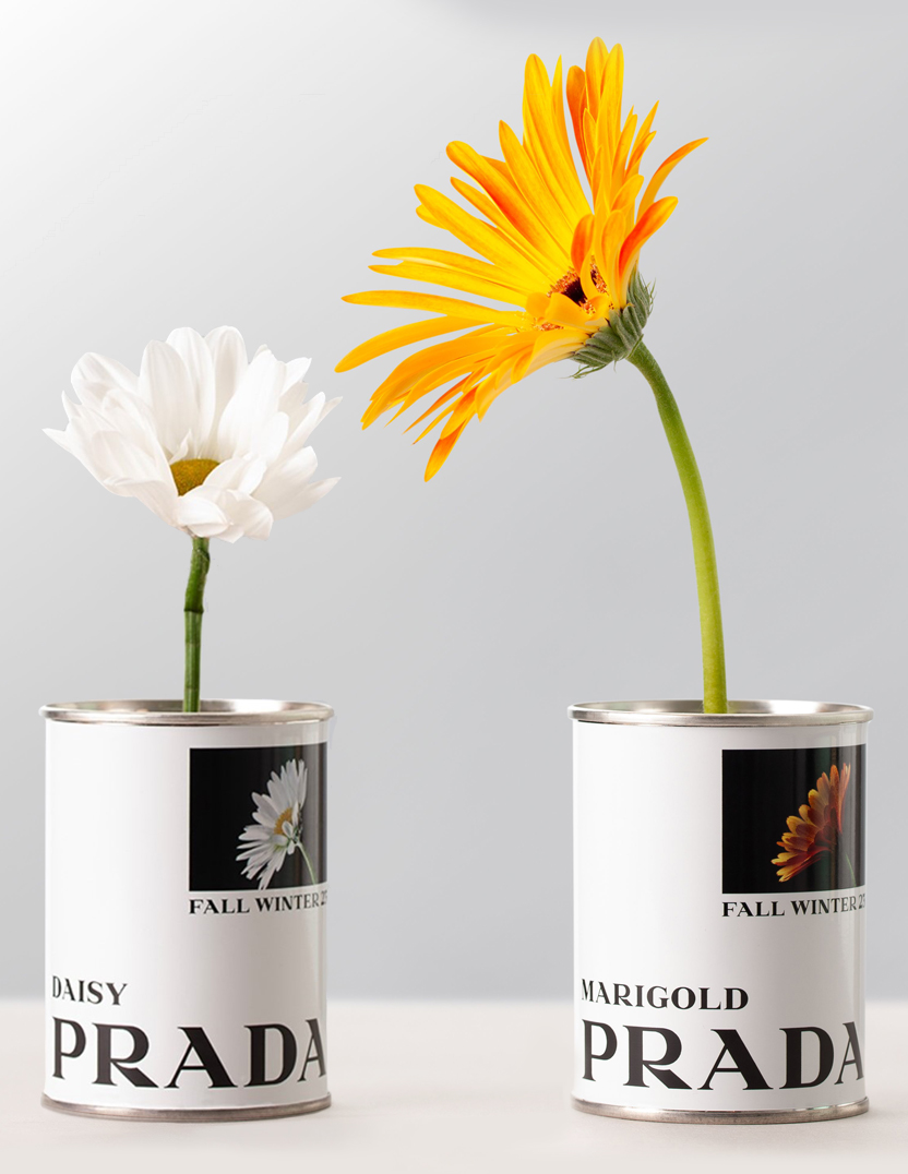 Fiori in Lattina Prada