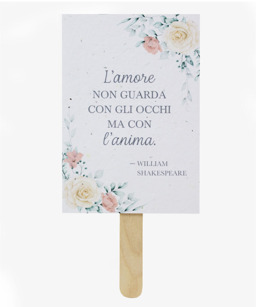 Ventaglio Amore Anima Fronte