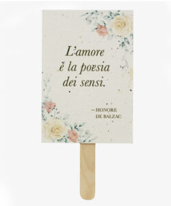Ventaglio Amore Poesia Fronte