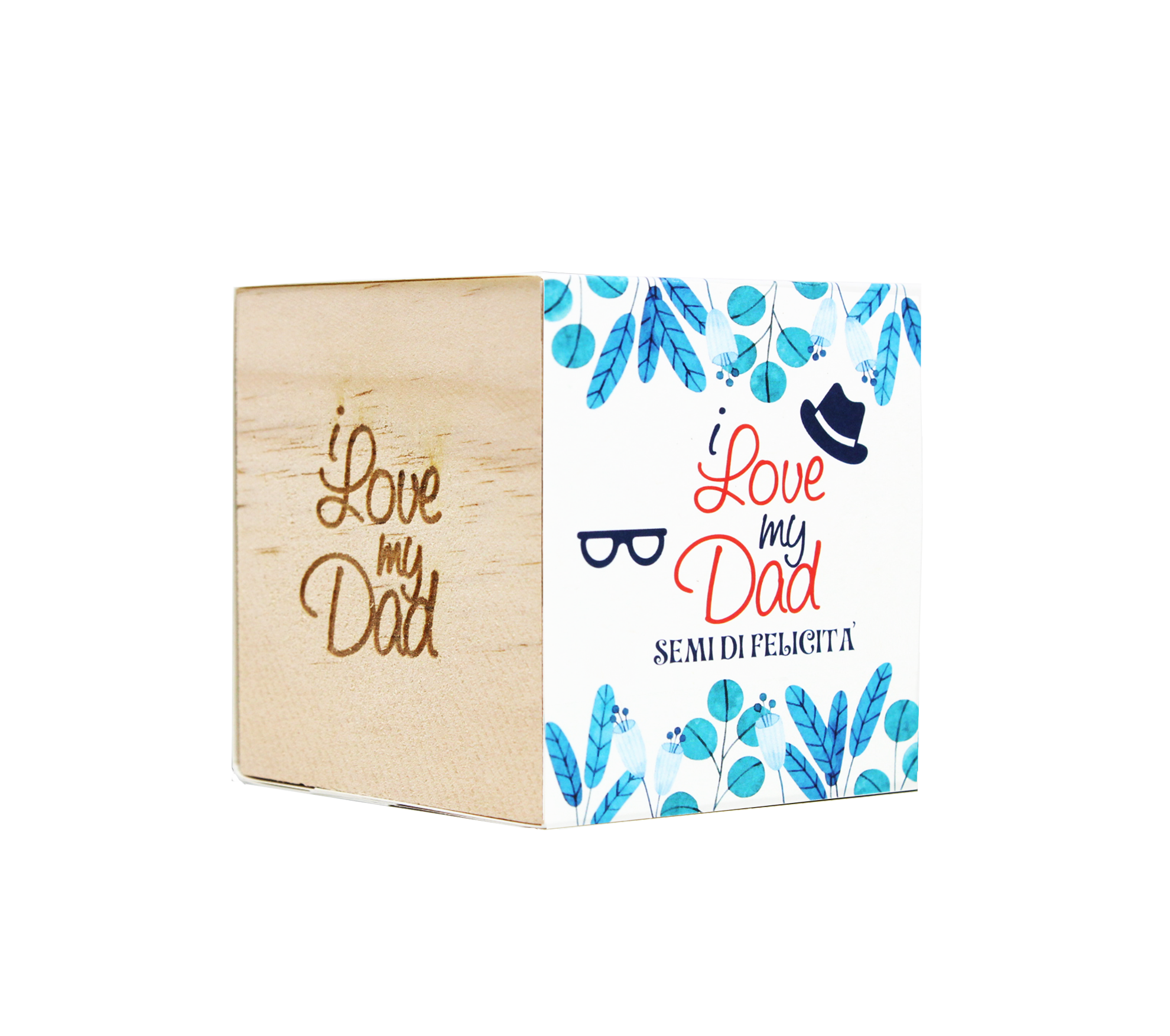 Cube Augurale I Love Dad evidenza