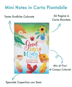 Infografica Mini Notes Good Vibes Only