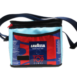Borsa Frigo Lavazza fronte evidenza