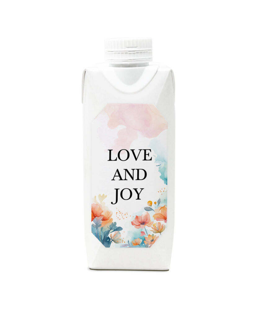 Acqua in Brick Bomboniera Love and Joy