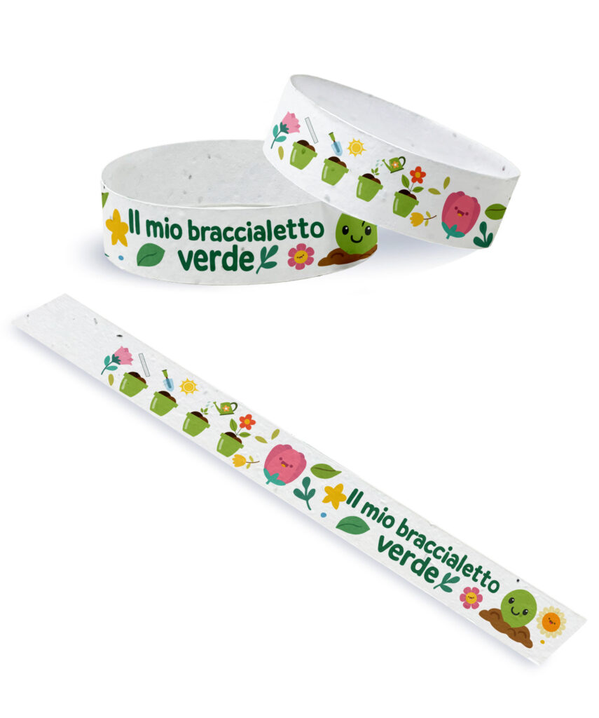 Braccialetto Piantabile Il braccialetto verde