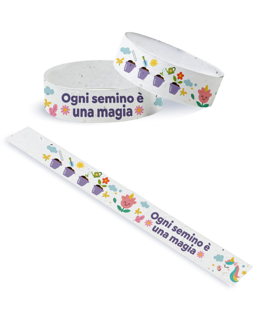 Braccialetto Piantabile Ogni semino è una Magia