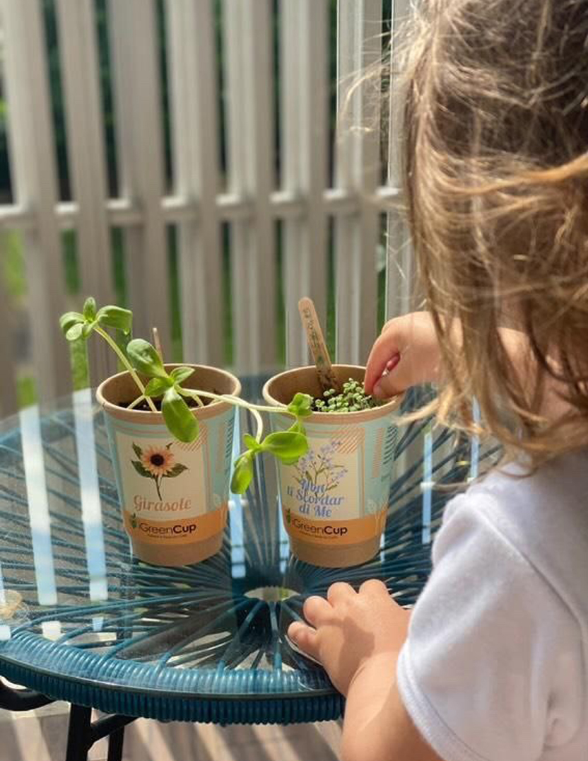 iGreen Cup Blog tazza biodegradabile con semi