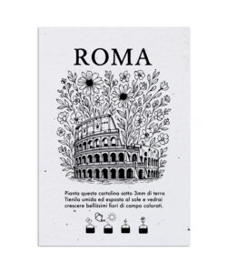 Cartoline Piantabili Città Roma