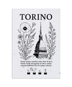 Cartoline Piantabili Città Torino