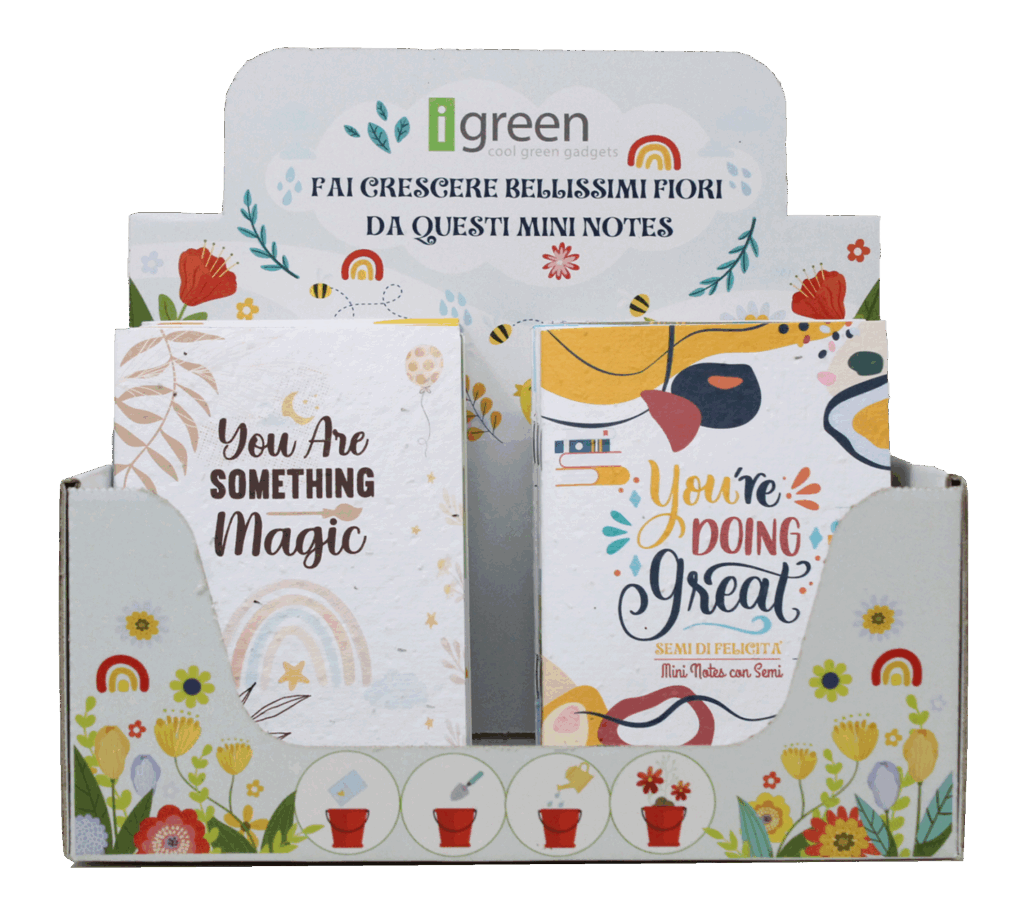 Display Mini Notes fronte evidenza