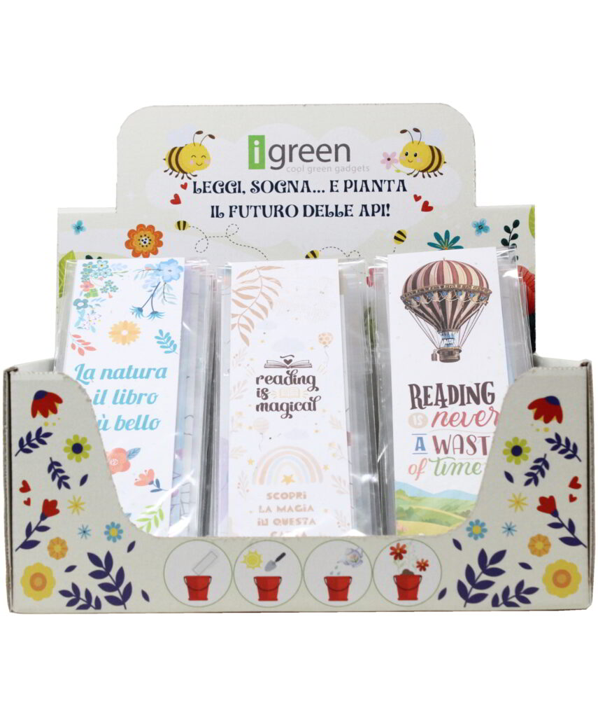 Display Segnalibro fronte basso