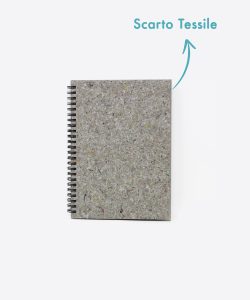 Nazena Block Notes Grigio A5 con freccia